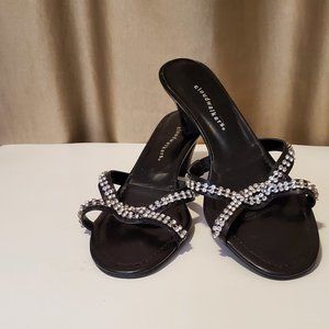 Cloudwalker, Strapless sandals, Size 12W, Black New